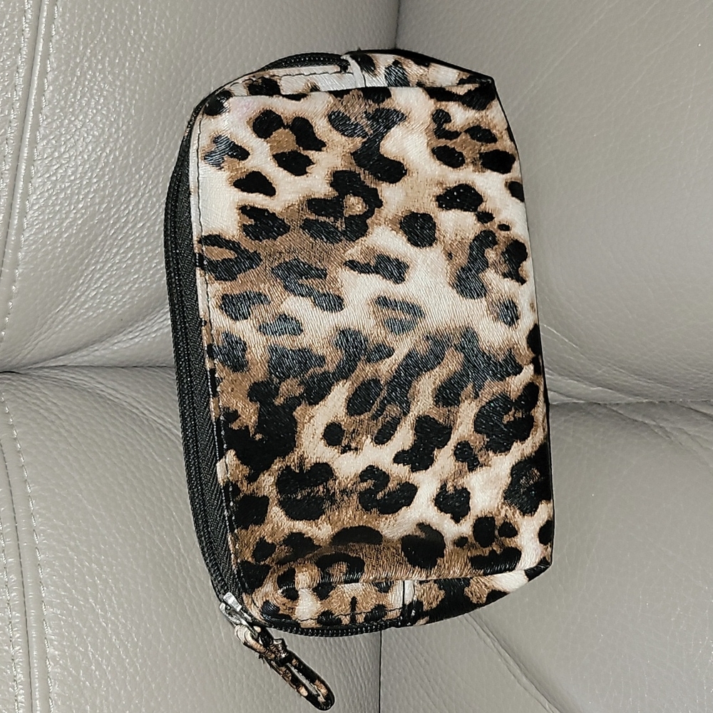 Small Leopard Makeup Bag